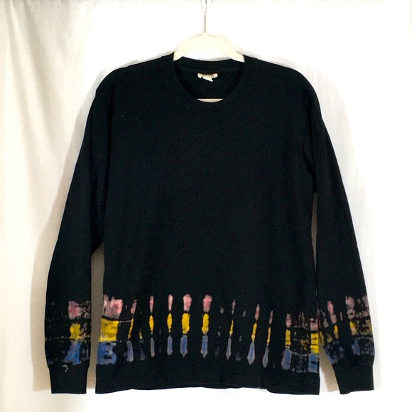 NWT Cotton Tie Dye Sustainable brand Vois Long Sleeve T-Shirt. - Picture 1 of 1